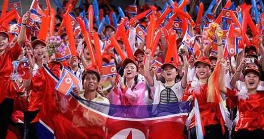Тэлебачанне КНДР абвясціла, што зборная краіны выйшла ў фінал ЧС ў Бразіліі