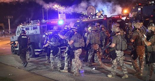 У паўночнаамерыканскі горад Фергюсан уводзяць Нацгвардыю для навядзення парадку