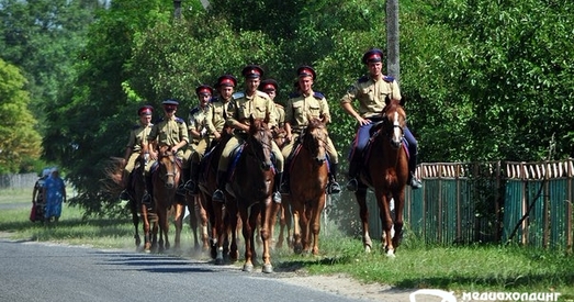 У Пінску асудзілі на тры гады калоніі расійскіх казакоў, якія ішлі гэтым летам на Берлін