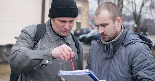 Пратэст таксістаў у Гродна: «Самі прыдумалі — самі плаціце!»