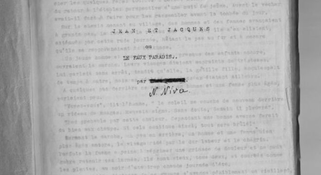 Таямніцы лонданскай Скарынаўкі: «Жан і Жак, альбо Падроблены рай» Таямніцы лонданскай Скарынаўкі: «Жан і Жак, альбо Падроблены рай»