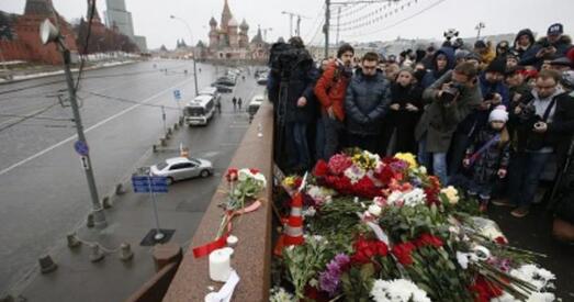 У Маскве &quot;зачысцілі&quot; месца забойства Нямцова (відэа)