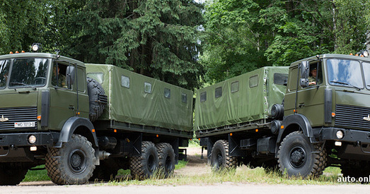Беларускія МАЗы ўжо працуюць у зоне антытэрарыстычнай аперацыі