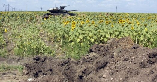 Украінскія войскі адбілі спробу ўварвання рускіх тэрарыстаў у Прыазоўе