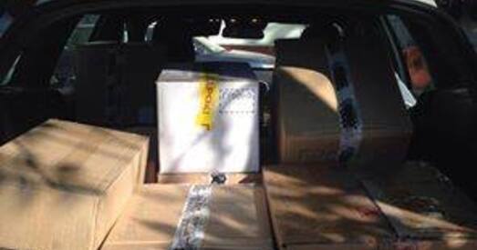 17 скрынак гуманітарнай дапамогі ад гарадзенцаў