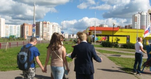 Віцебск. На пікеце за незалежнасць грамадзяне абралі перамены (фота)