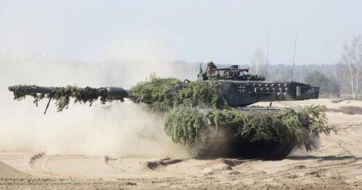 Германія значна павялічвае колькасць танкаў у адказ на пагрозу з боку Расіі
