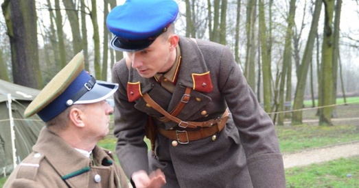 Вясна 1940-га. Катынь. Рэканструкцыя. Каб памяталі (фота)