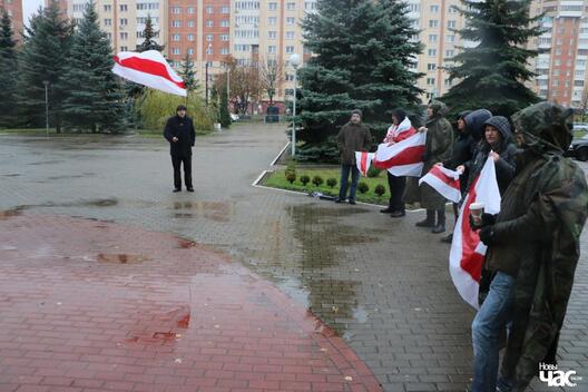 Пікет у падтрымку Эдуарда Пальчыса 25 кастрычніка 2016 года Пікет у падтрымку Эдуарда Пальчыса 25 кастрычніка 2016 года