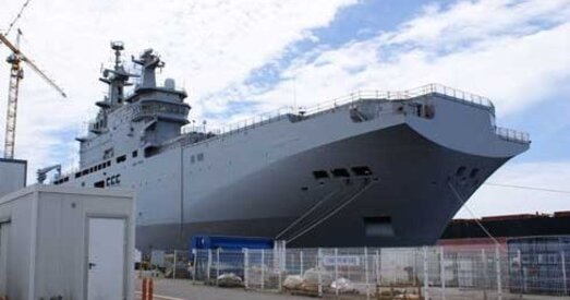 Францыя перадала Егіпту другі пабудаваны для Расіі «Містраль»