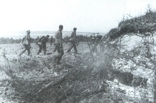 Немцы ля знішчанага савецкага ДАКа Немцы ля знішчанага савецкага ДАКа