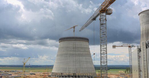 Мантаж корпусу рэактара БелАЭС прыпынены