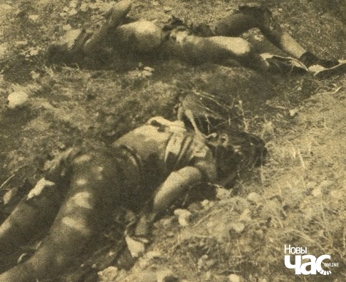 Забітыя і спаленыя камуністамі франкісты Забітыя і спаленыя камуністамі франкісты